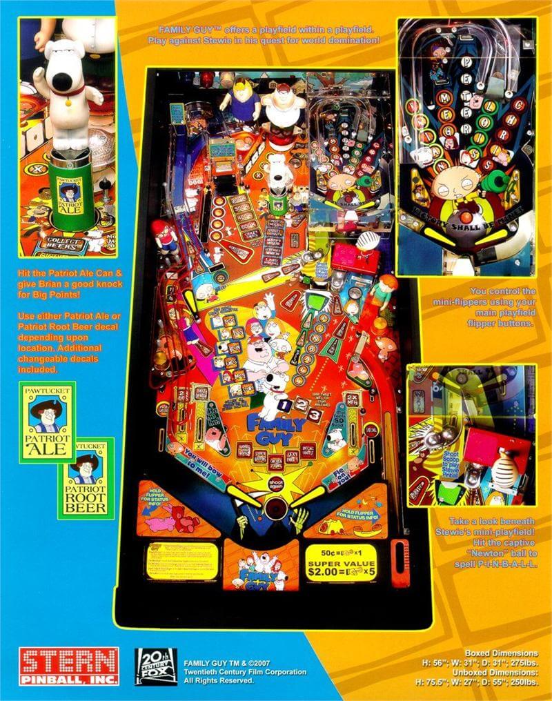 Family Guy Pinball Machine by Stern - Image 10
