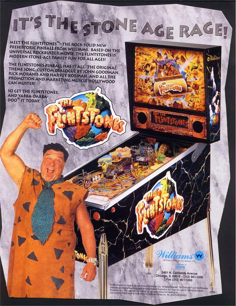 Flintstones Pinball Machine by Williams - Image 8