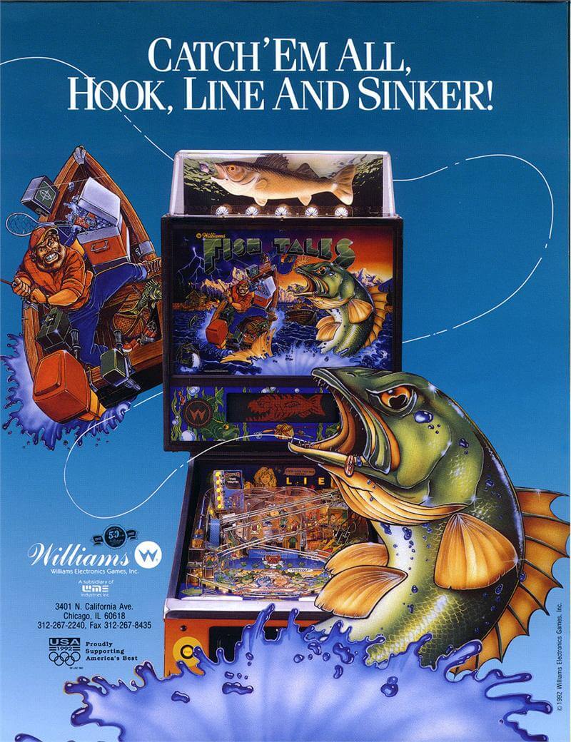 Fish Tales Pinball Machine by Williams - Image 8
