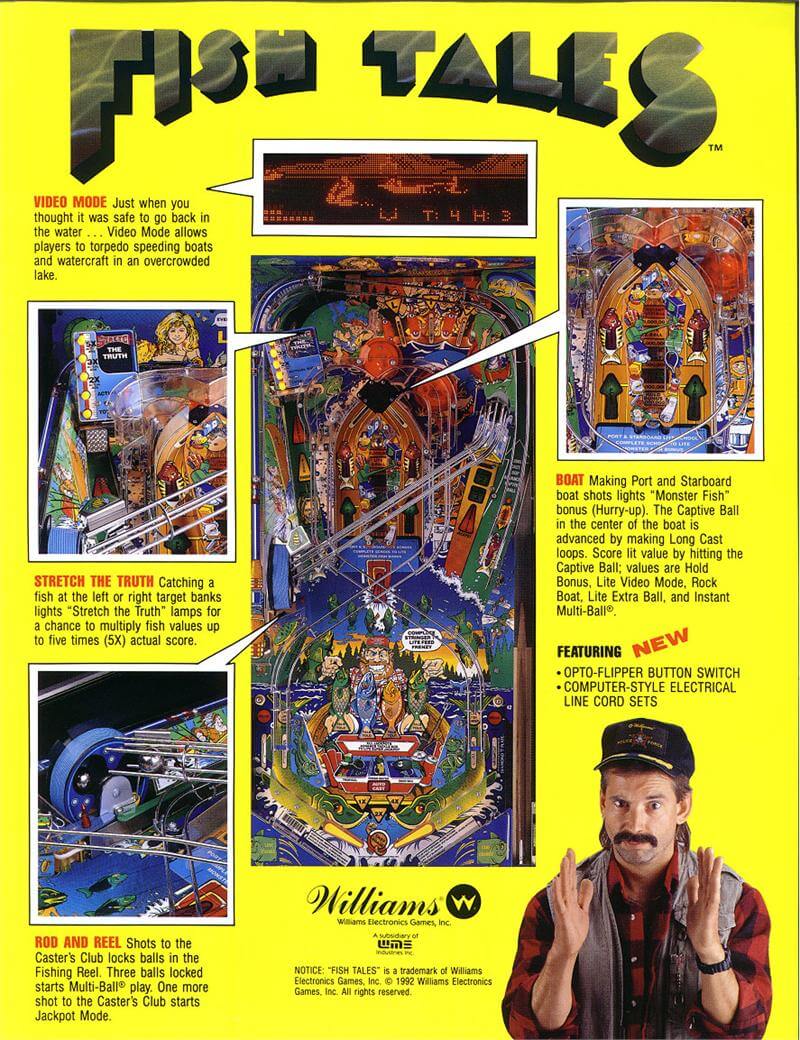 Fish Tales Pinball Machine by Williams - Image 9
