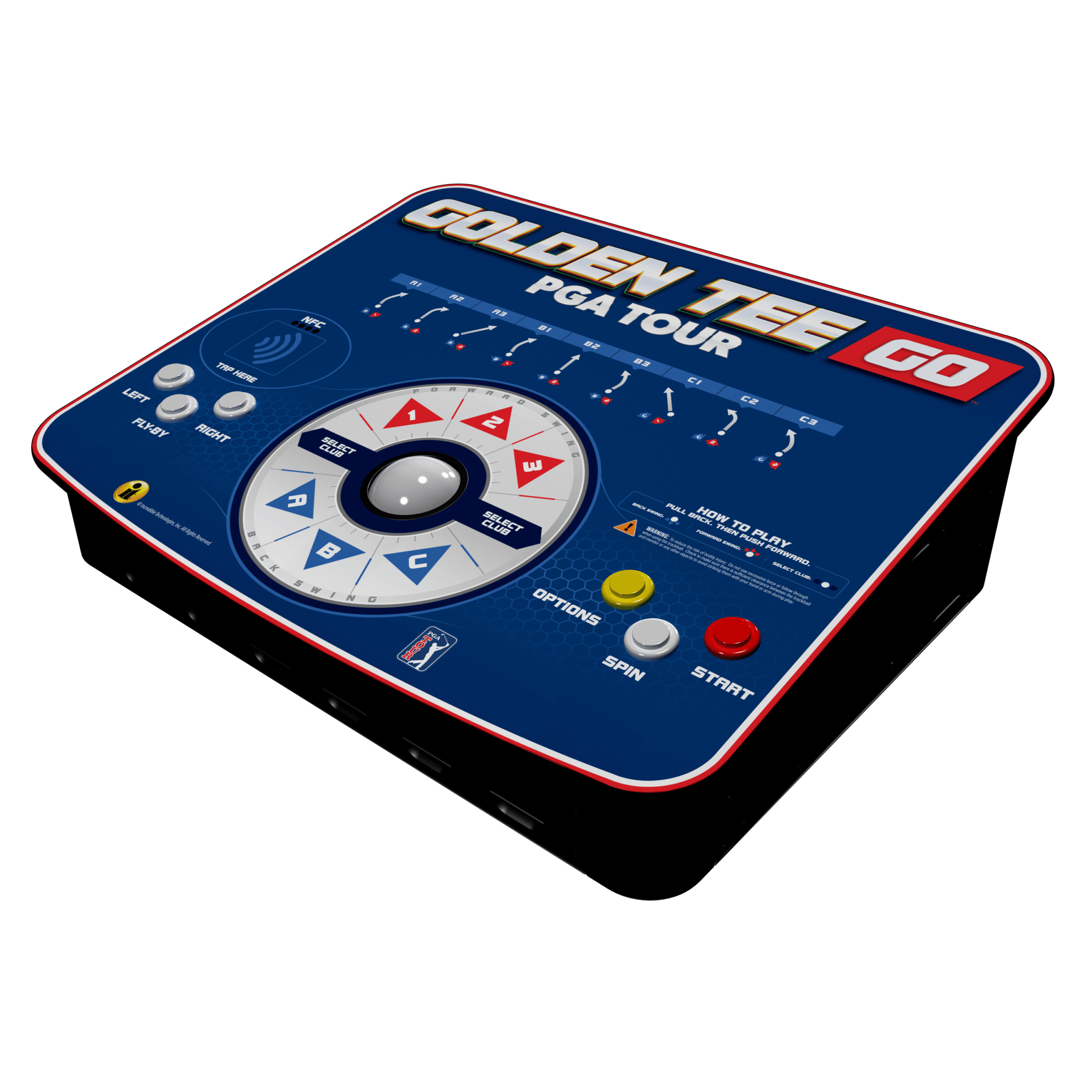 Golden Tee PGA TOUR Go Portable Golf Arcade Game - Image 4