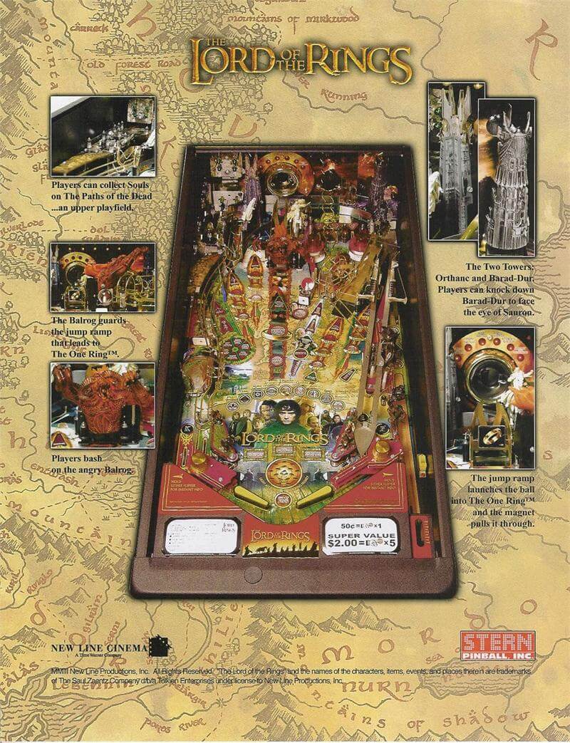 Lord of the Rings Pinball Machine by Stern - Image 10