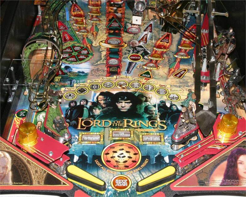 Lord of the Rings Pinball Machine by Stern - Image 4