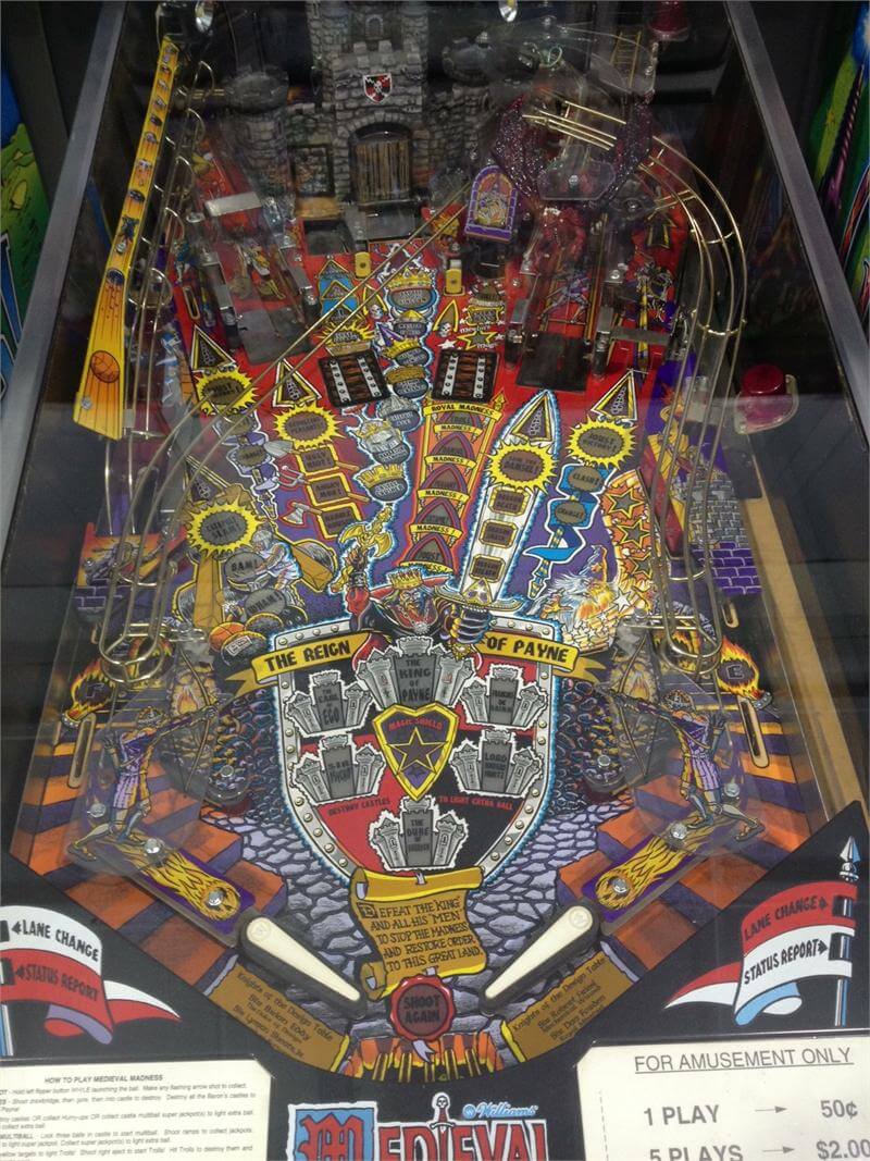 Medieval Madness Pinball Machine by Williams - Image 2