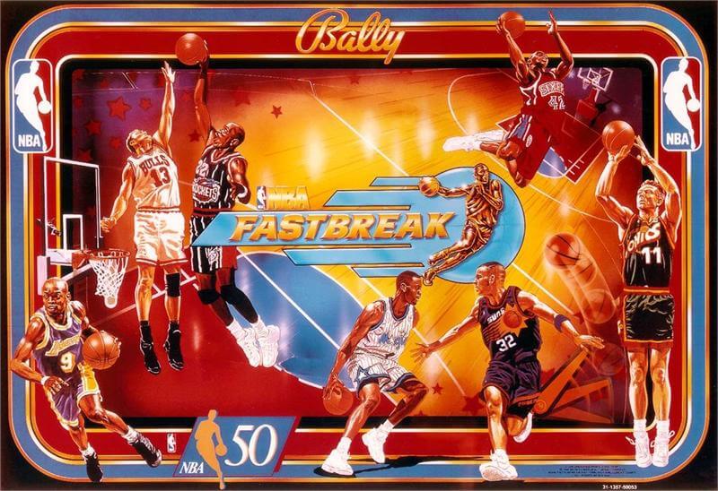 NBA Fastbreak Pinball Machine by Bally - Image 3