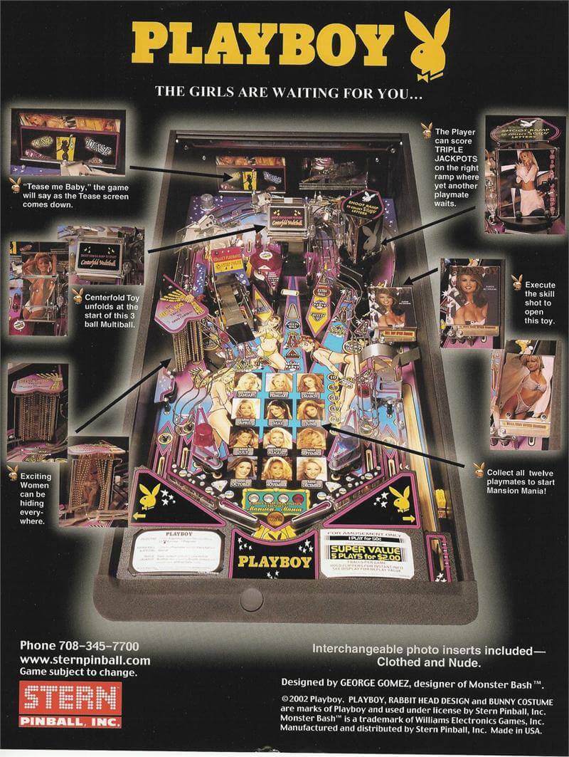 Playboy Pinball Machine by Stern - Image 8