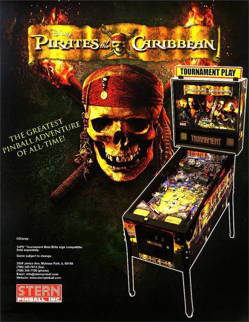 Pirates of the Caribbean Pinball Machine by Stern - Image 9