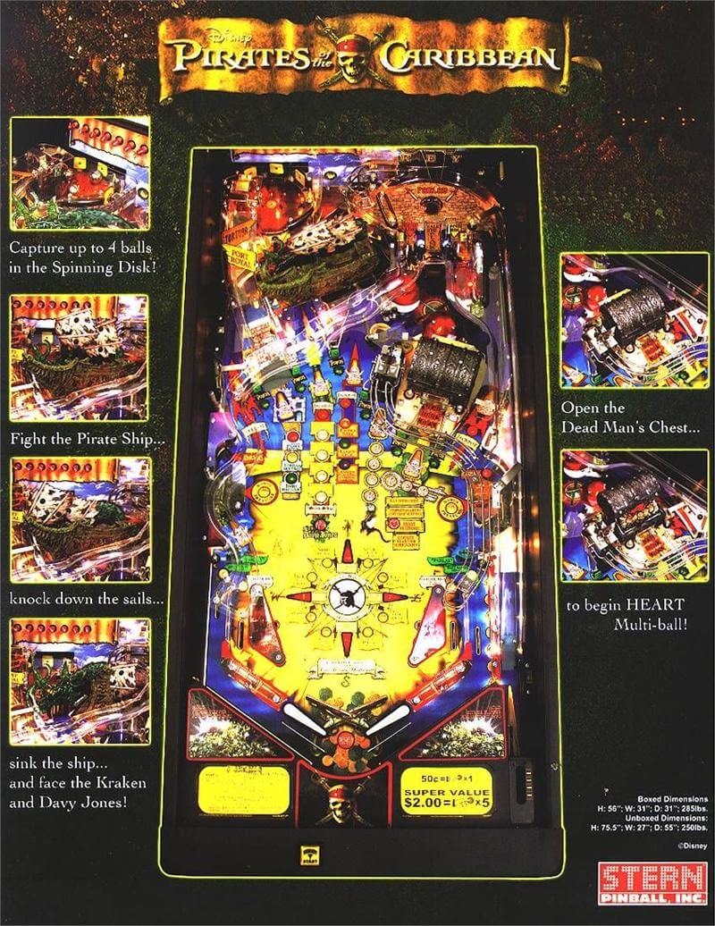 Pirates of the Caribbean Pinball Machine by Stern - Image 10
