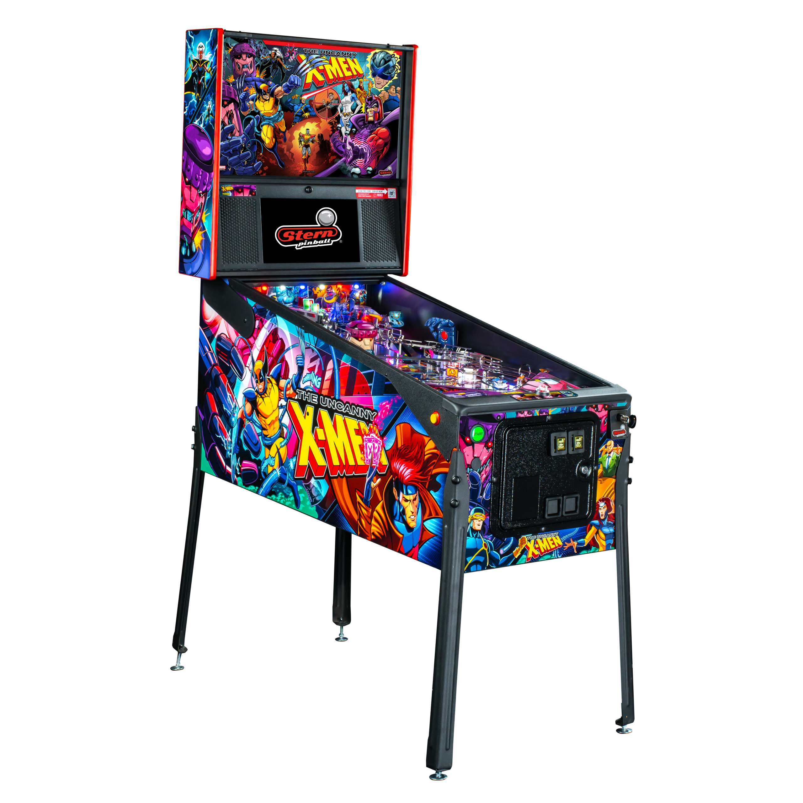The Uncanny X-Men Premium Pinball Machine by Stern