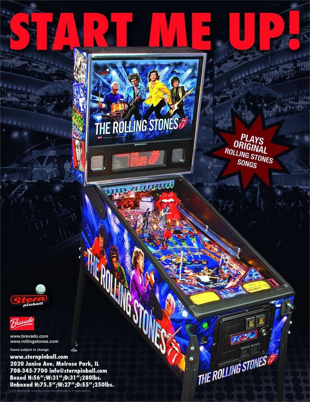 Rolling Stones Pinball Machine by Stern - Image 10