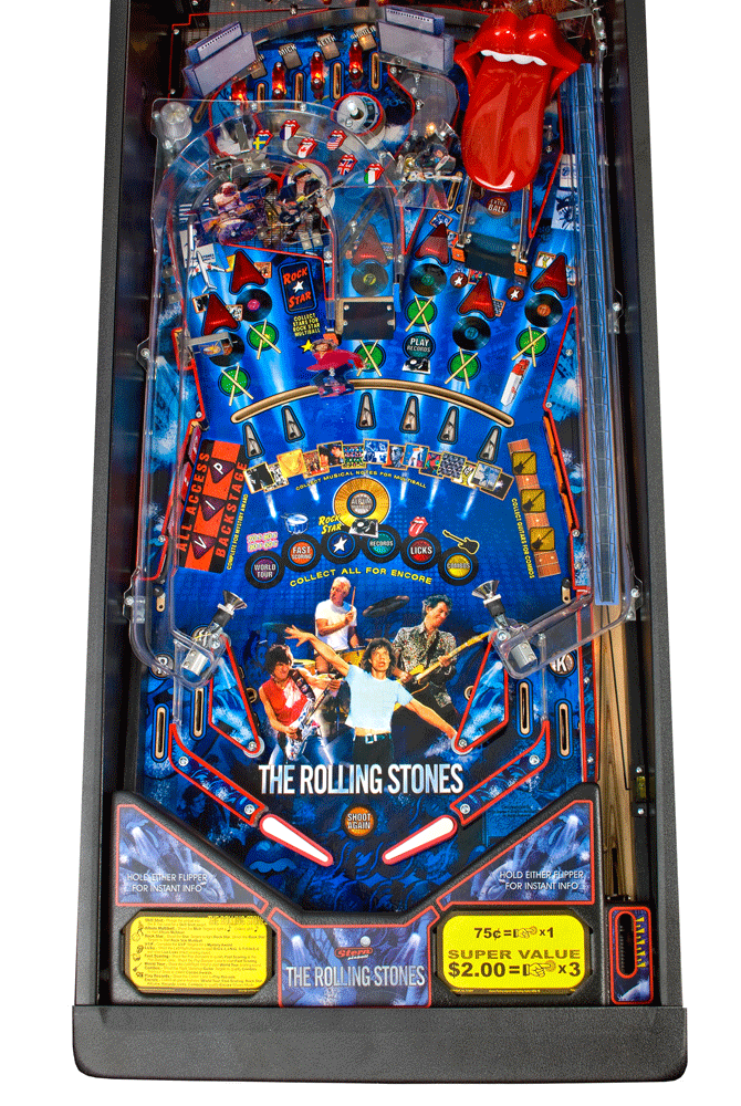 Rolling Stones Pinball Machine by Stern - Image 2