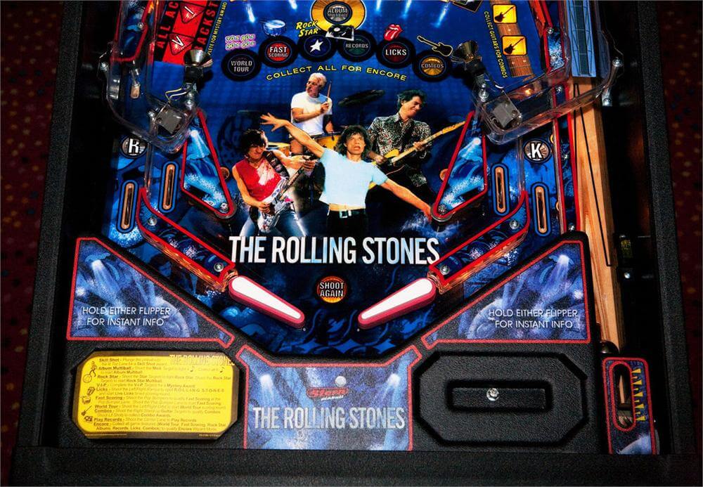 Rolling Stones Pinball Machine by Stern - Image 6