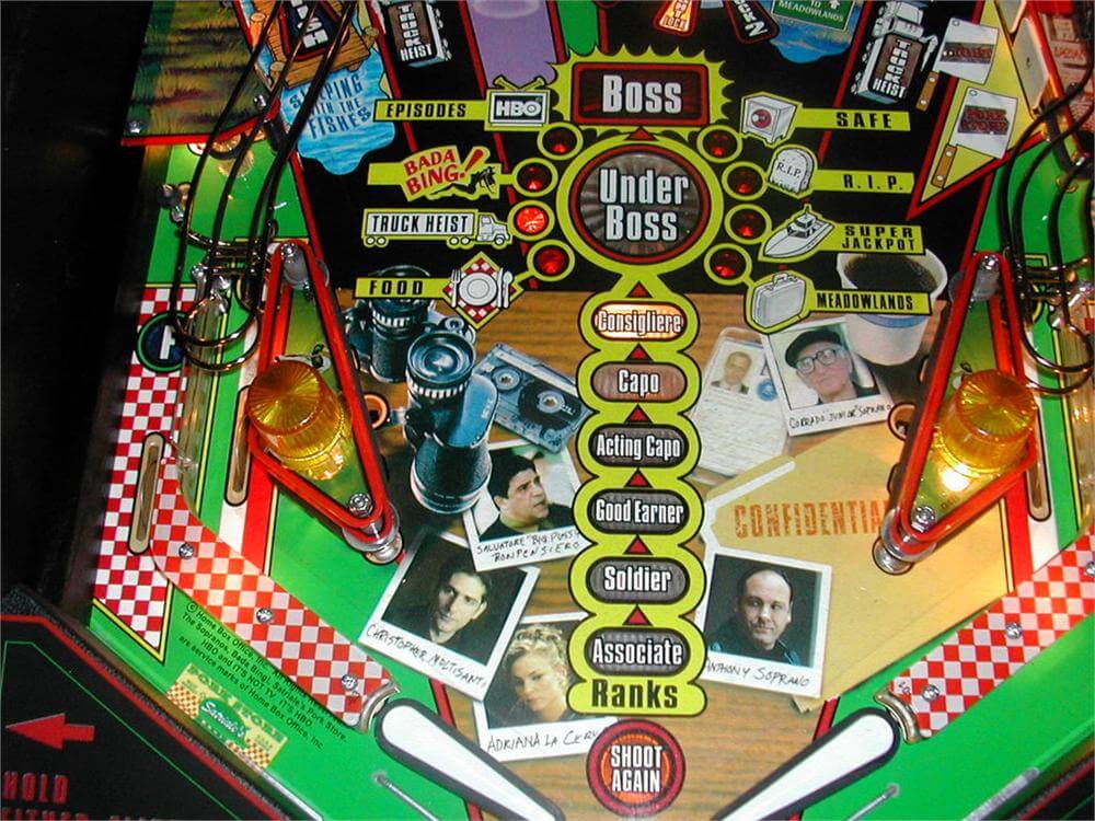 Sopranos Pinball Machine by Stern - Image 7