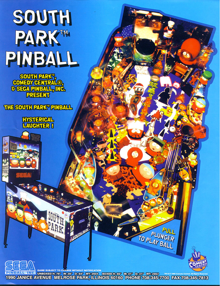South Park Pinball Machine by Sega - Image 10