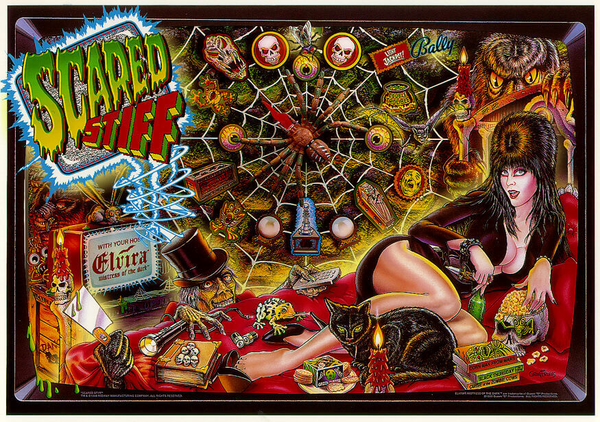 Scared Stiff Pinball Machine by Bally - Image 3