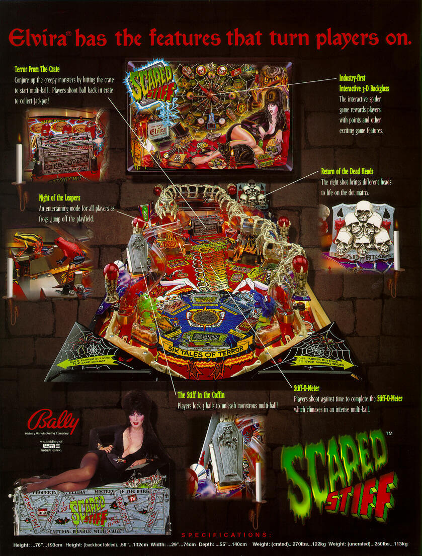 Scared Stiff Pinball Machine by Bally - Image 10