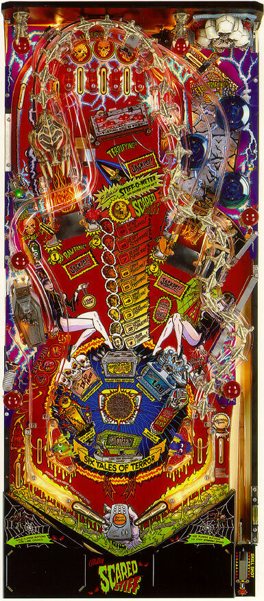 Scared Stiff Pinball Machine by Bally - Image 2