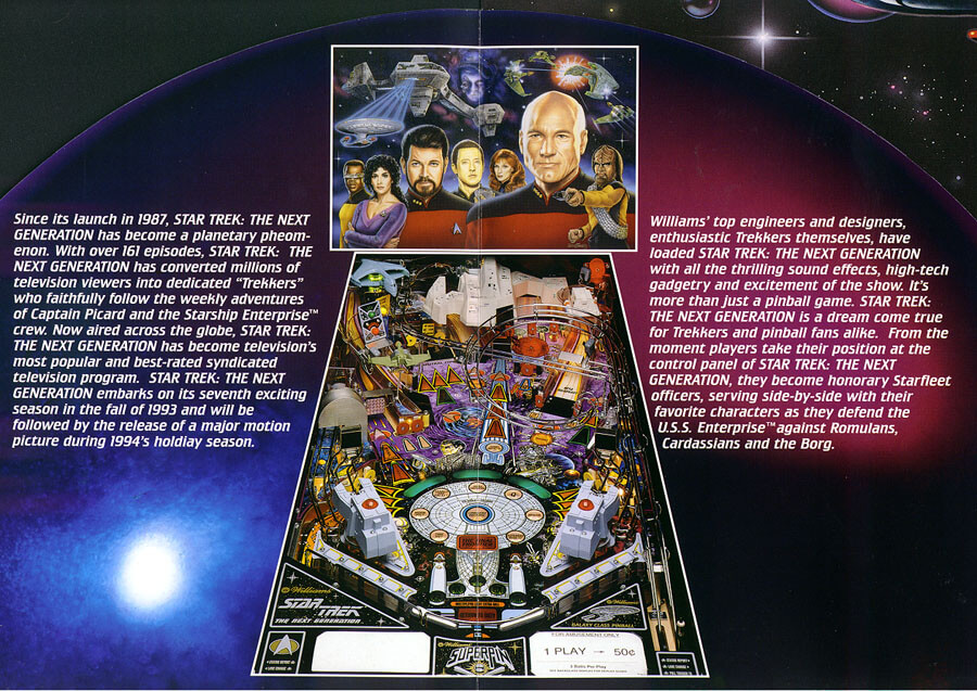 Star Trek: The Next Generation Pinball Machine by Williams - Image 8