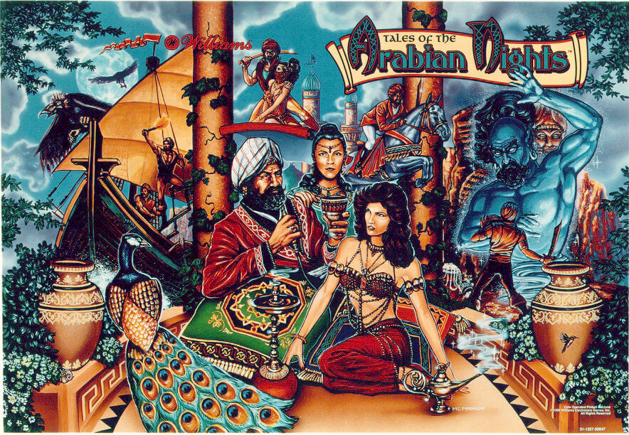Tales of the Arabian Nights Pinball Machine by Williams - Image 3