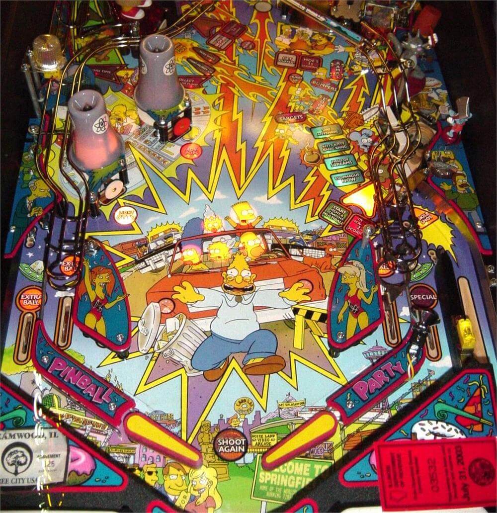 Simpsons Pinball Party Machine by Stern - Image 8