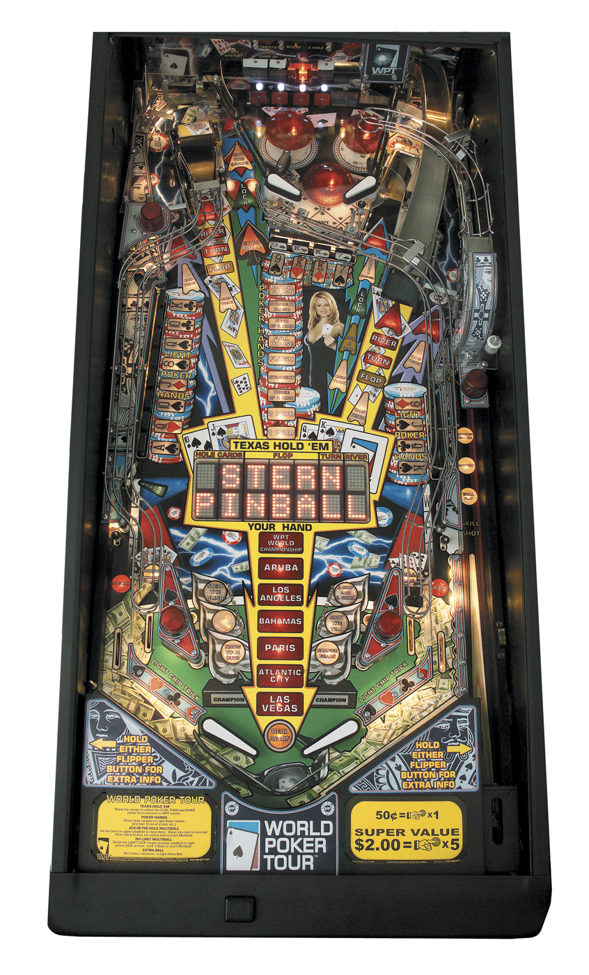 World Poker Tour Pinball Machine by Stern - Image 2