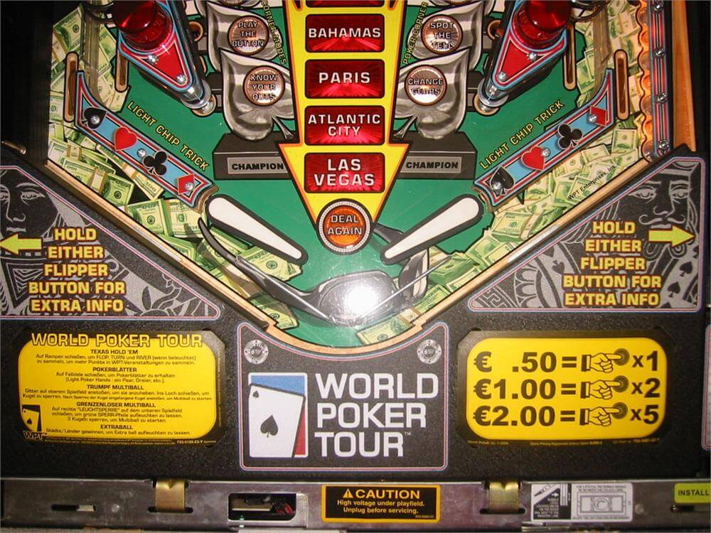 World Poker Tour Pinball Machine by Stern - Image 7